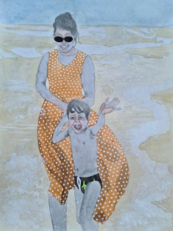At the beach - Family Series
